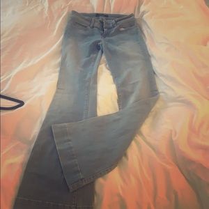 jbrand lovestory wide leg flare jeans